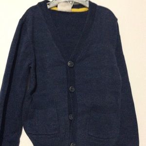 blue cardigan for boys.